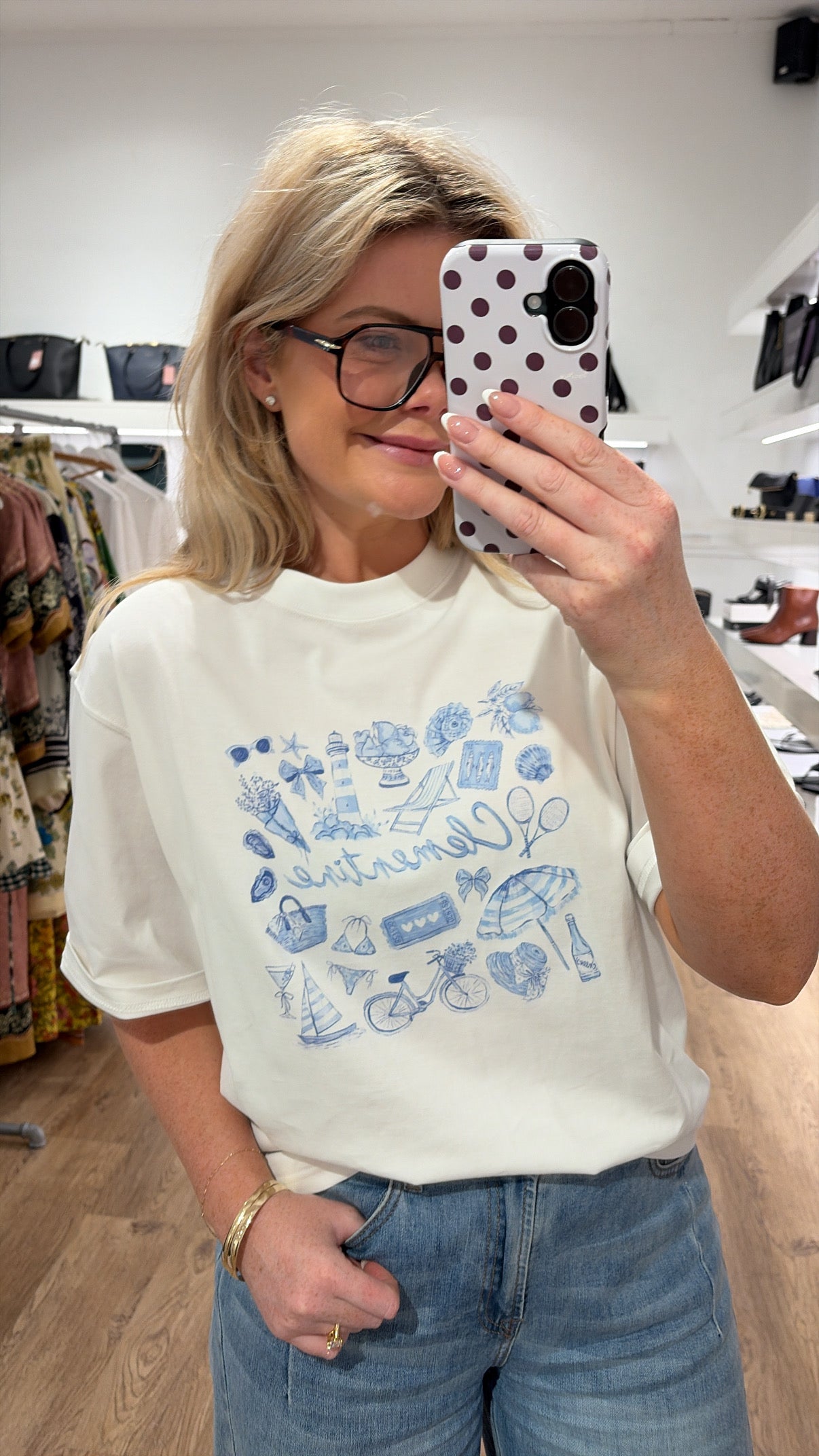Hamptons Tee - White