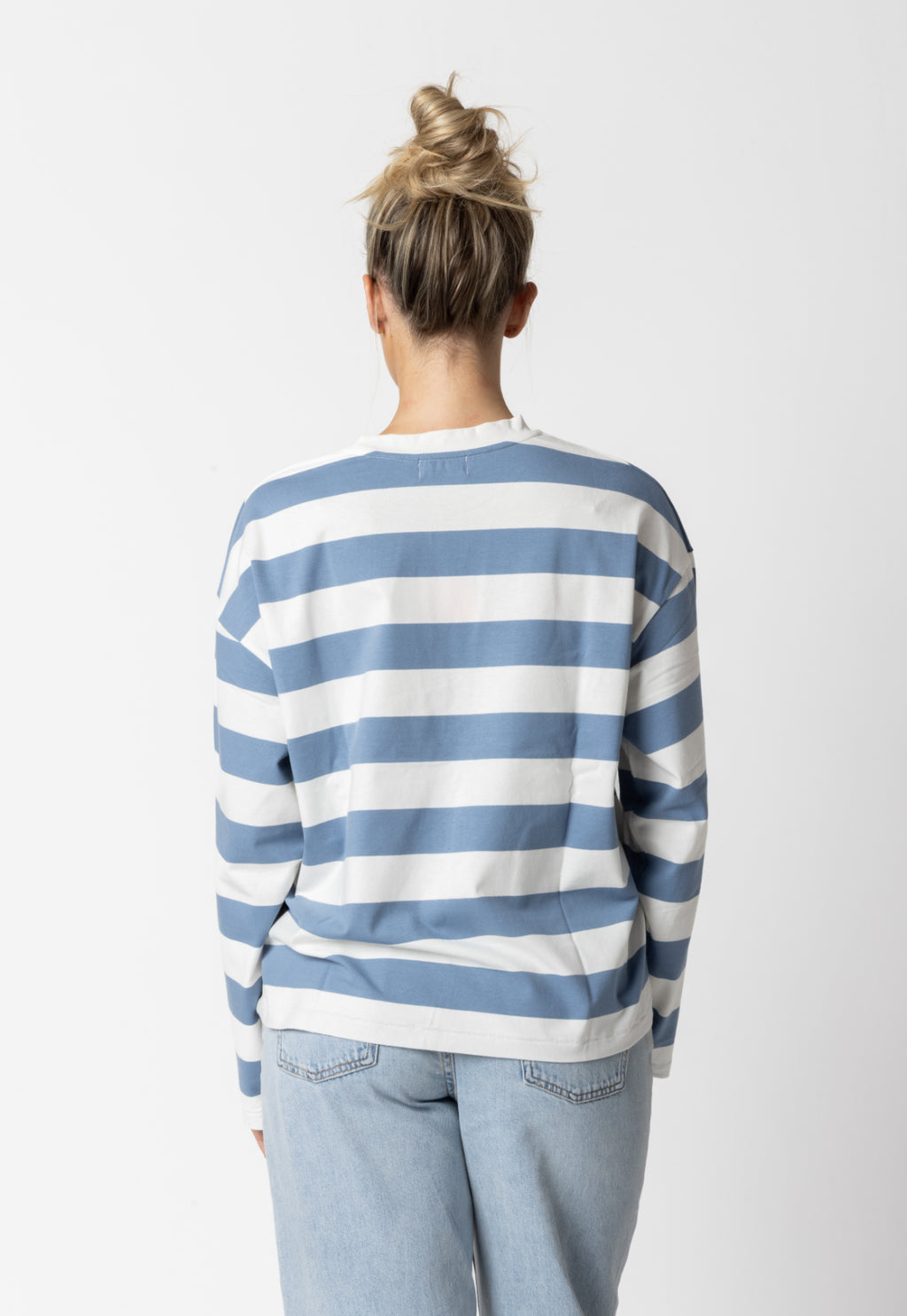 Candy Stripe long Sleeve Tee - Blue Coming Soon