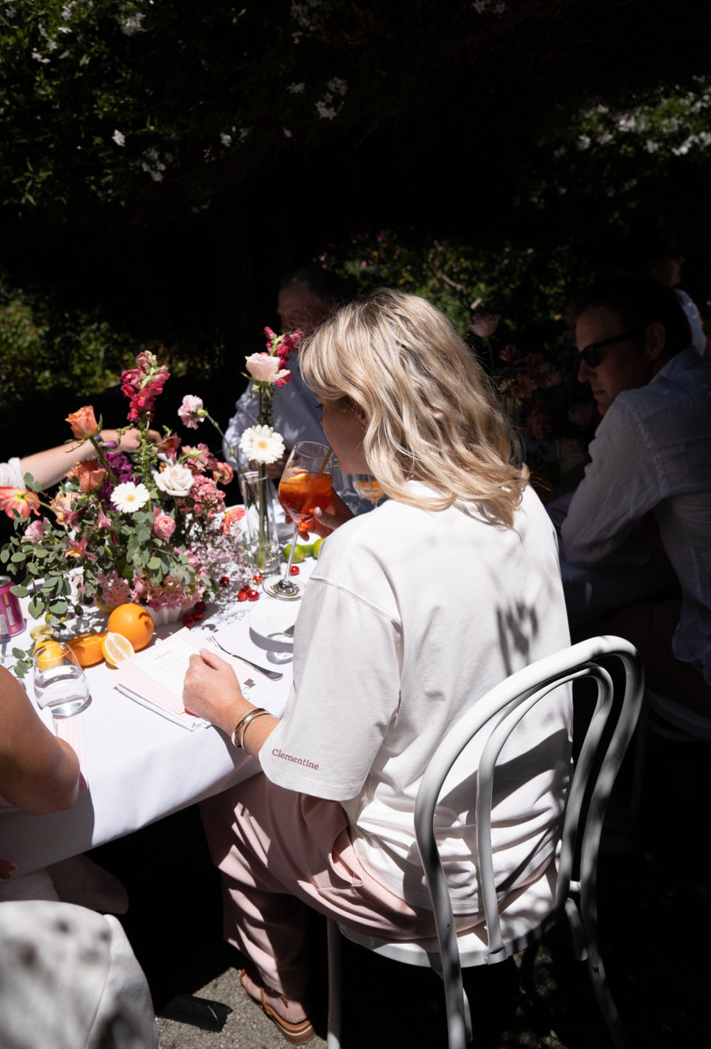 First Chapter Tee - White