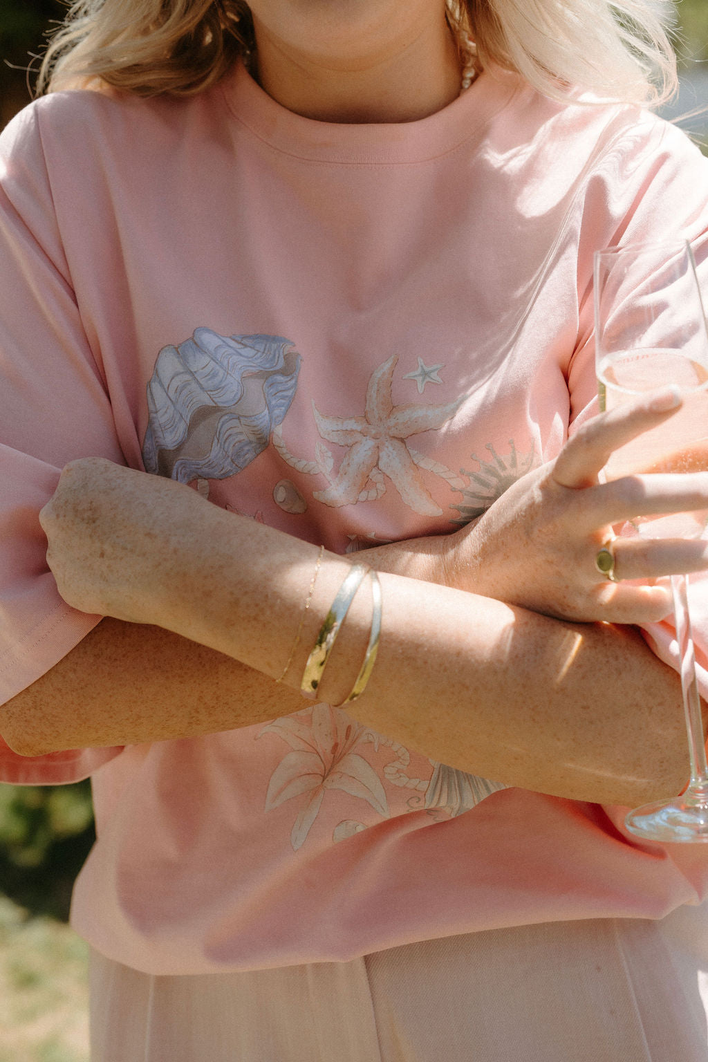 Under The Sea Tee -  Pink