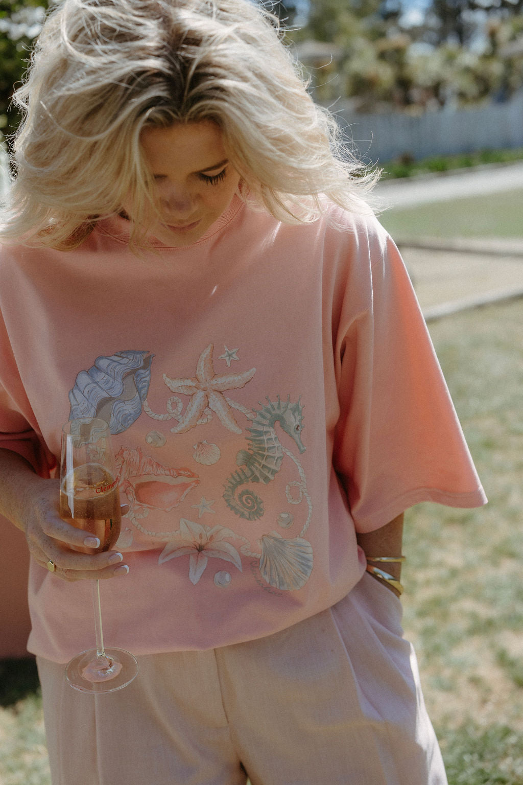 Under The Sea Tee -  Pink