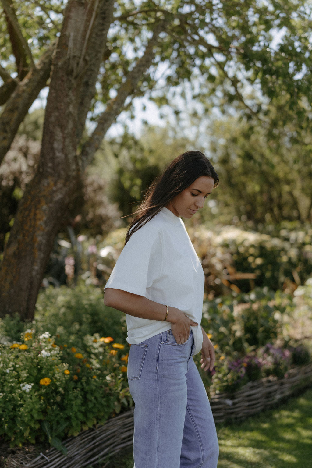 First Chapter Tee - White