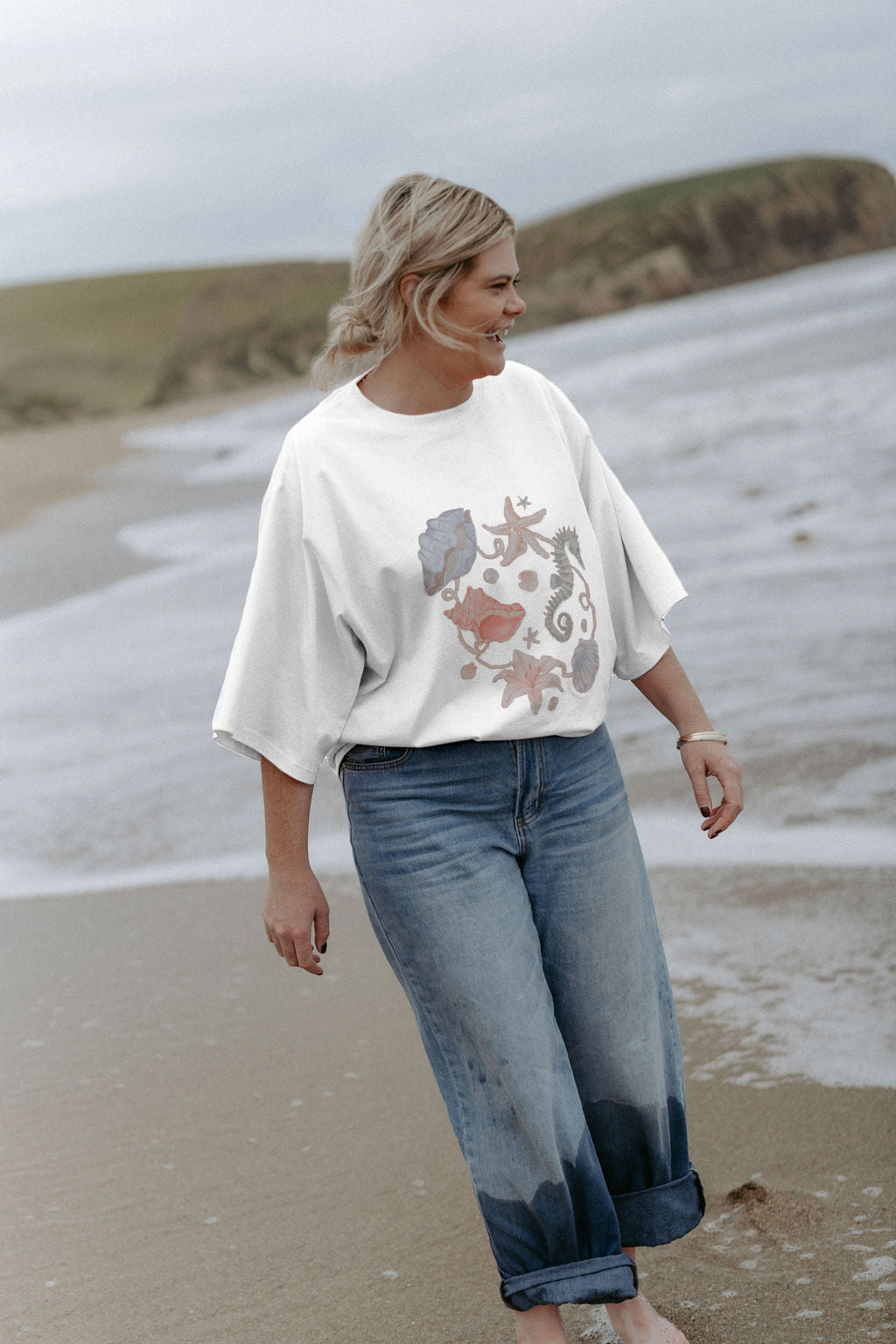 Under The Sea Tee - White