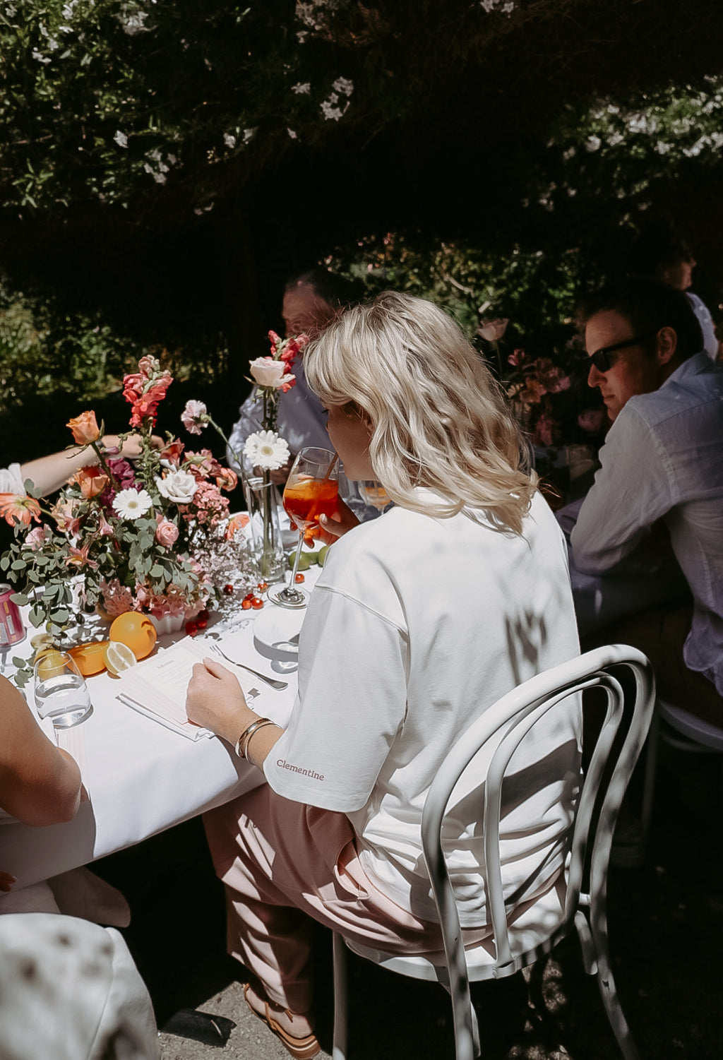 First Chapter Tee - White