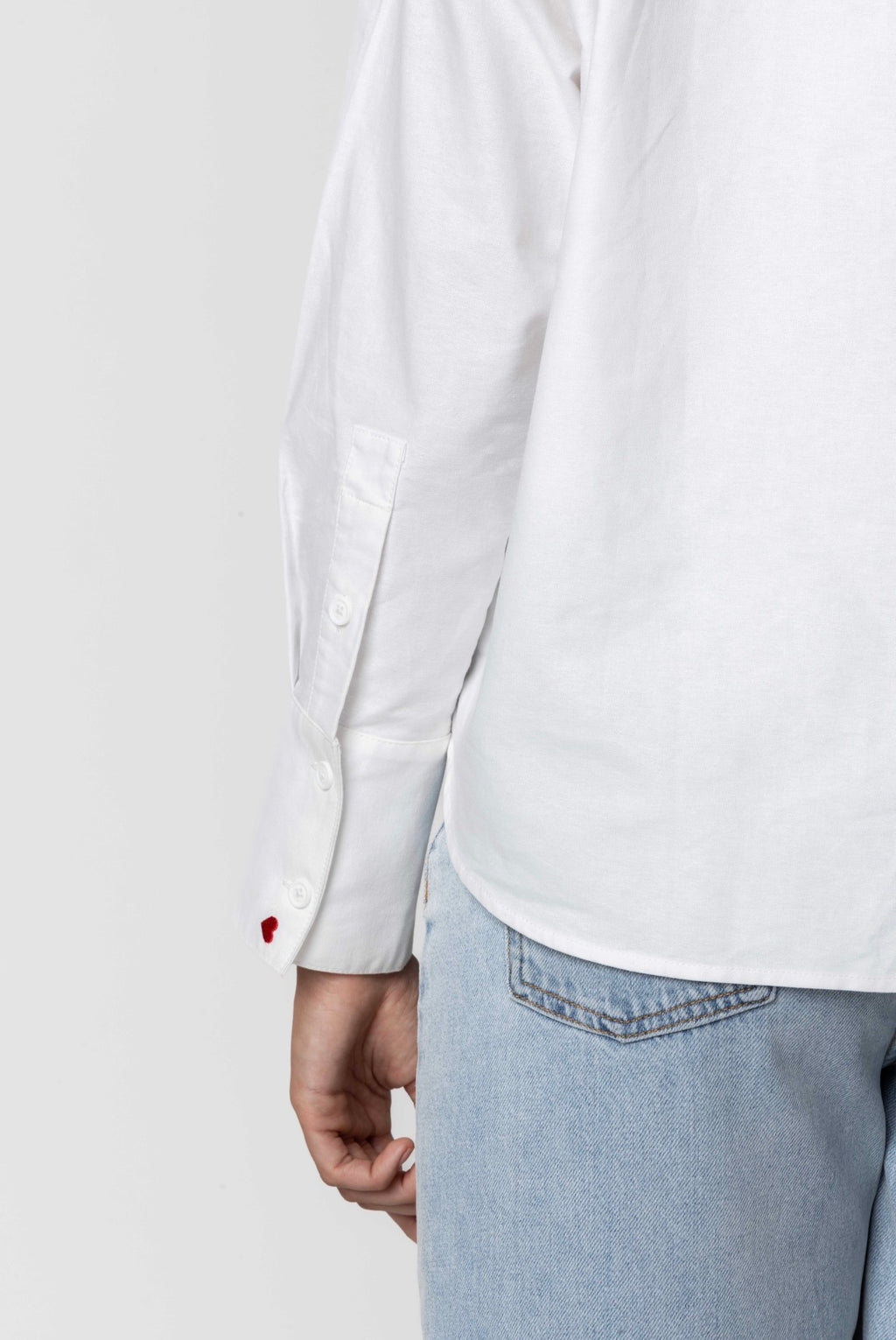 Heart On Your Sleeve Shirt - White