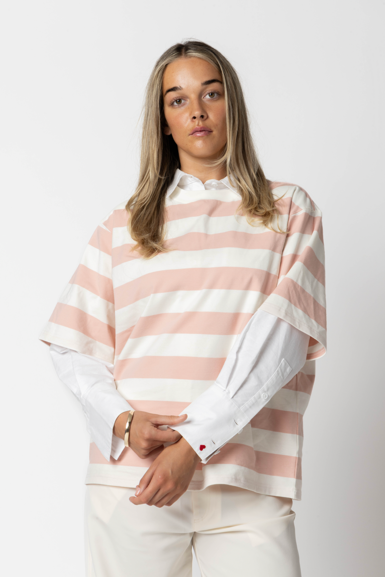 Heart On Your Sleeve Shirt - White